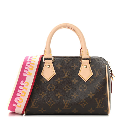 Louis Vuitton Monogram Speedy Bandouliere 20 Fuchsia 1 of 8