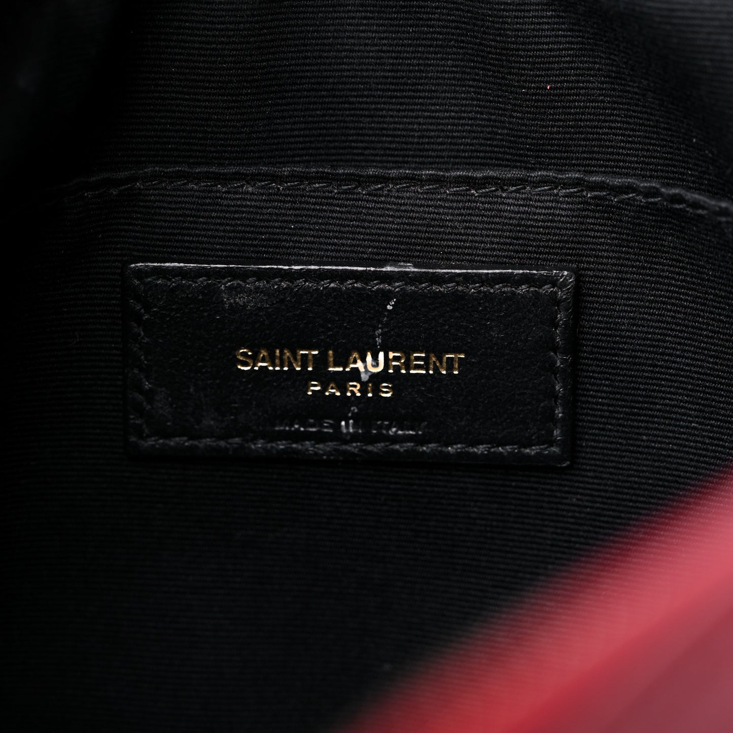 Calfskin Matelasse Monogram Lou Camera Bag Rouge Eros
