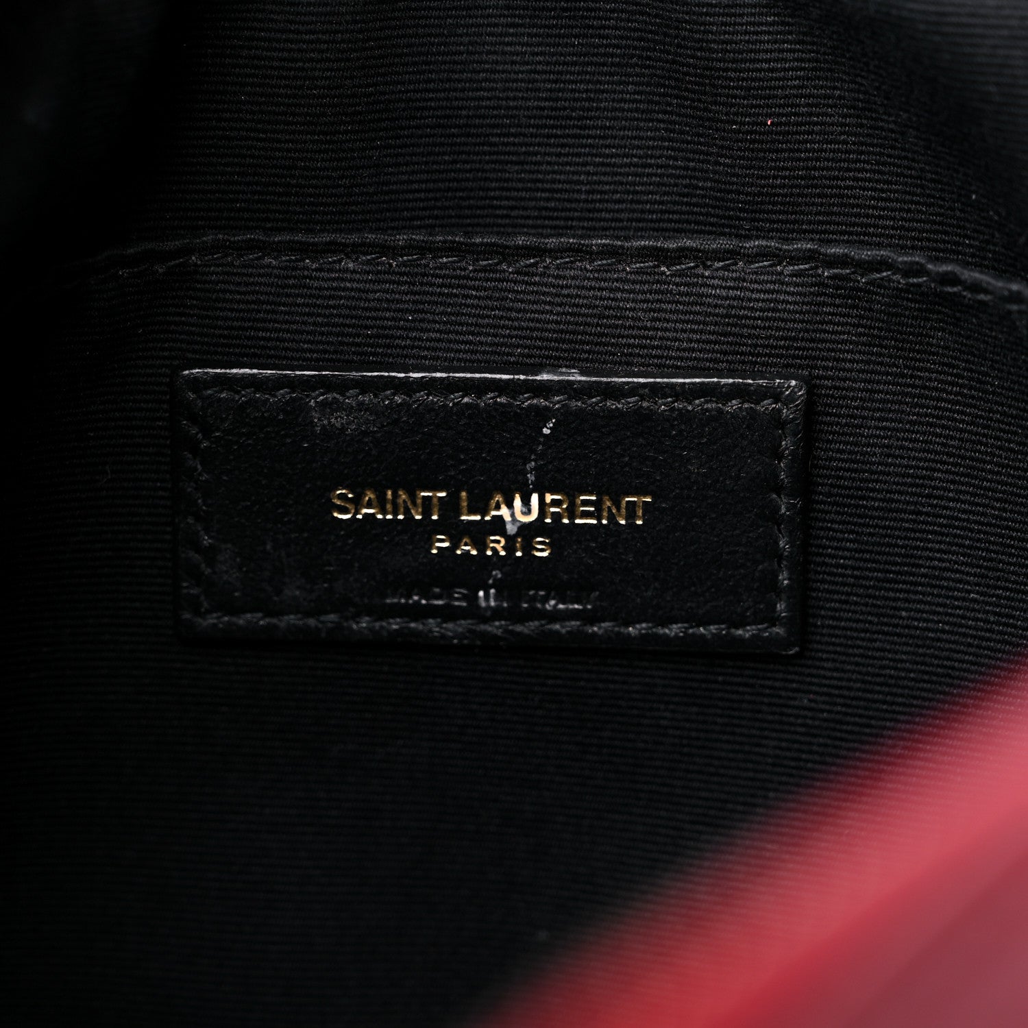 Saint Laurent Calfskin Matelasse Monogram Lou Camera Bag Rouge Eros 5 of 11