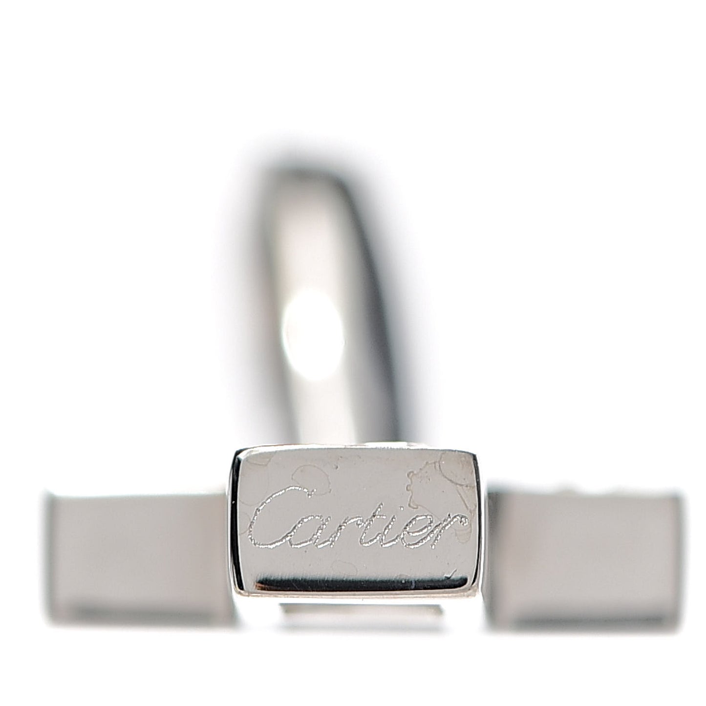 18K White Gold Diamond .84ctw Cross Charm Pendant