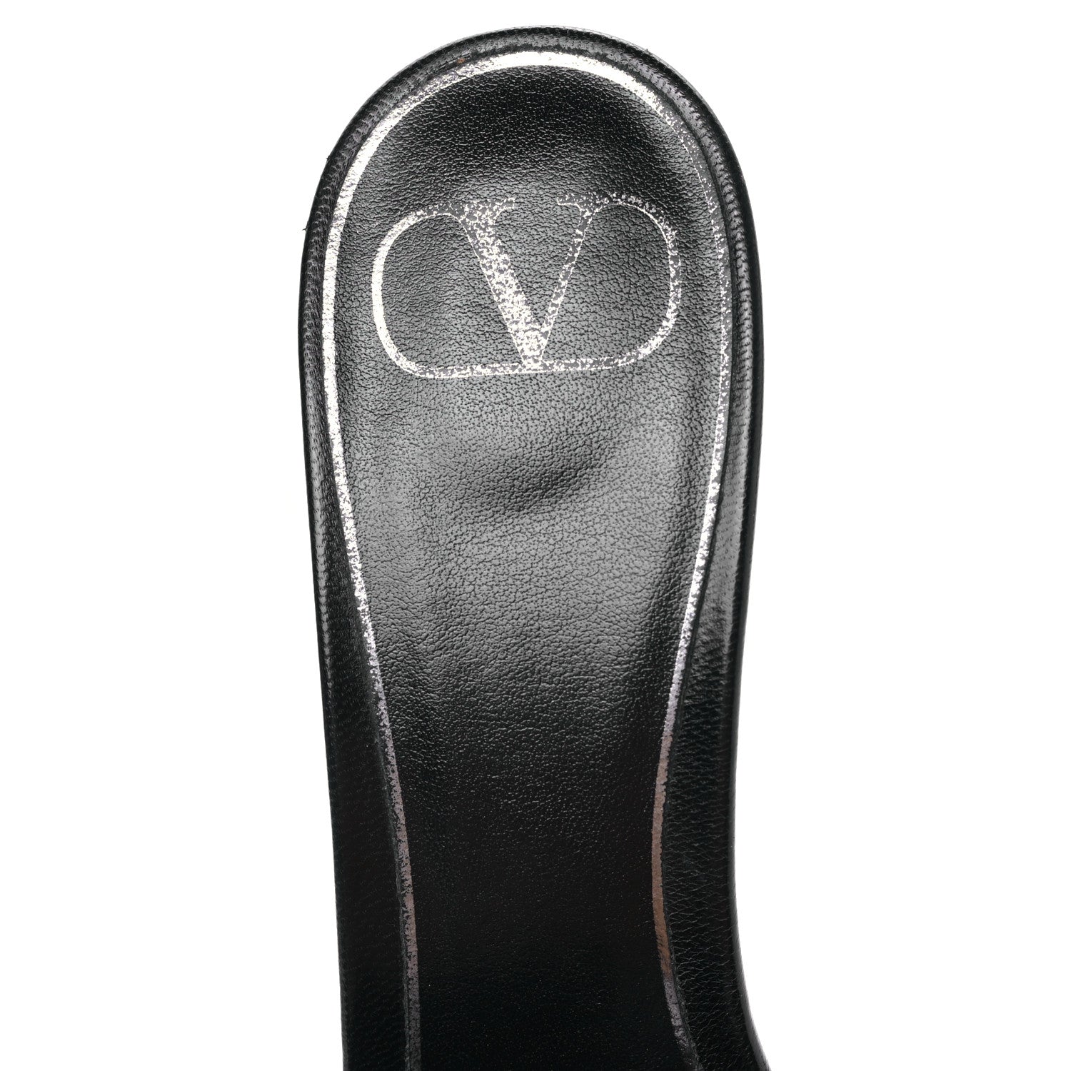 Valentino Garavani Kidskin Atelier 03 Rose Edition 90mm Slide Sandals 37 Black 7 of 7