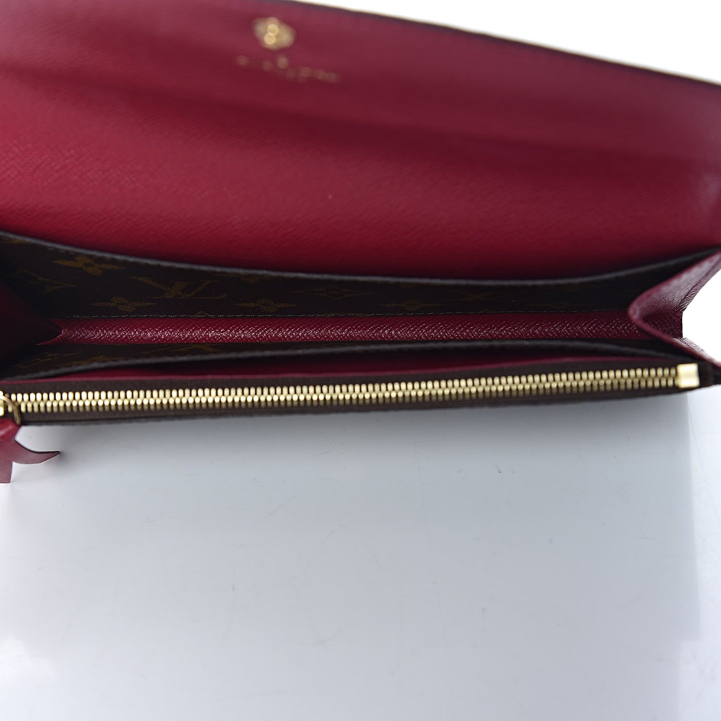 Monogram Emilie Wallet Fuchsia