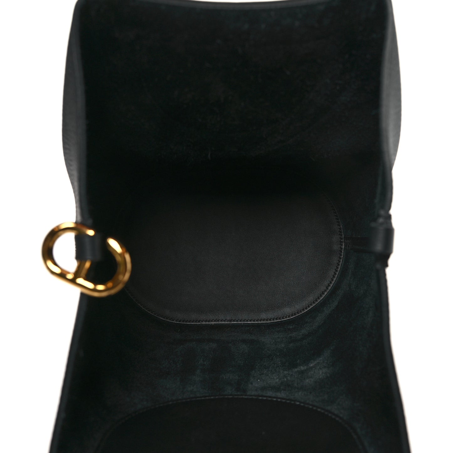 Taurillon Clemence Swift In-The-Loop 23 Bag Black