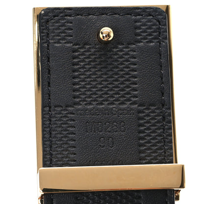 Louis Vuitton Damier Ebene 35mm Centure Reversible Belt 90 36 3 of 5