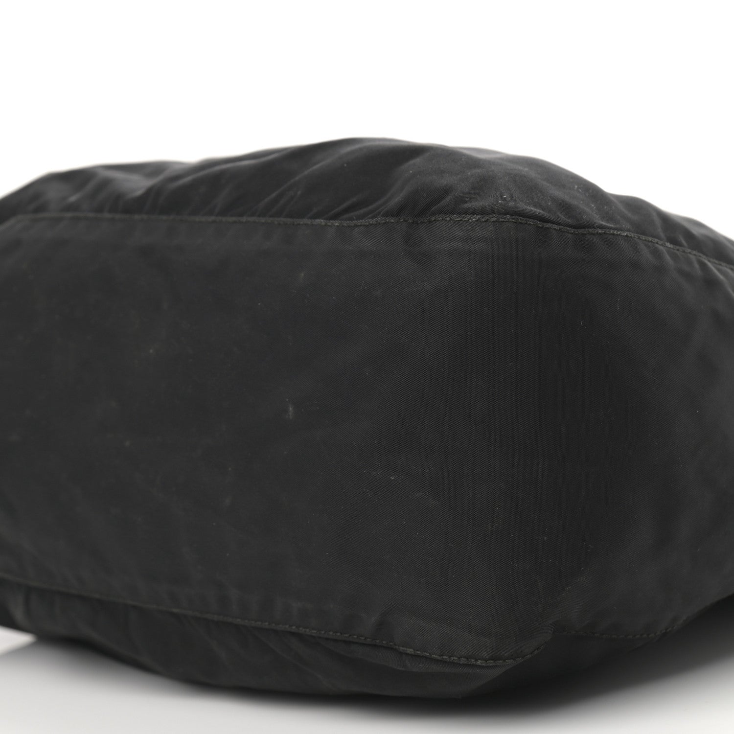 Prada Nylon Flat Messenger Bag Black 9 of 13
