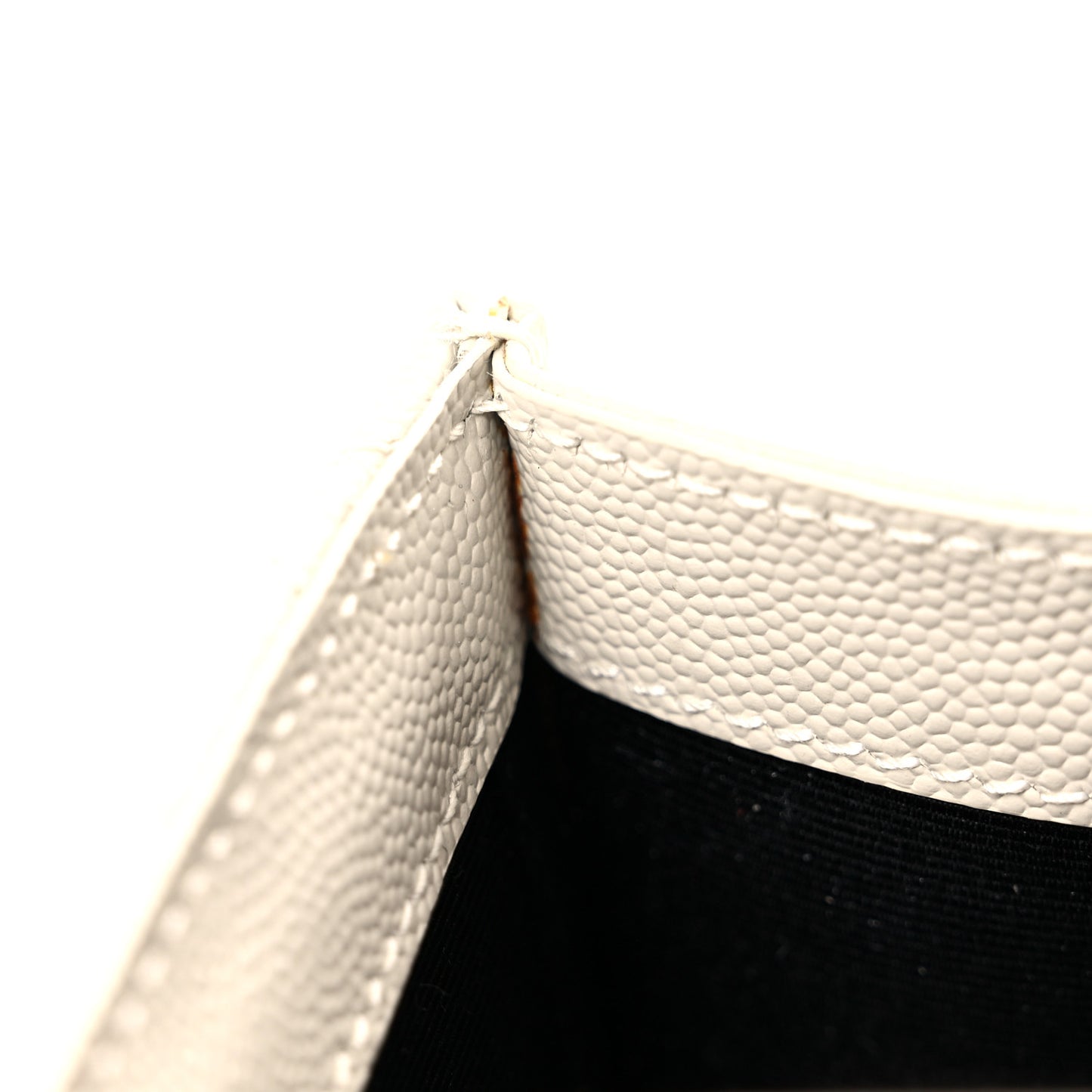 Grain De Poudre Textured Mixed Matelasse Triquilt Small Monogram Satchel Crema Soft