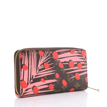 Louis Vuitton Monogram Jungle Dots Zippy Wallet Sugar Pink Poppy 3 of 8