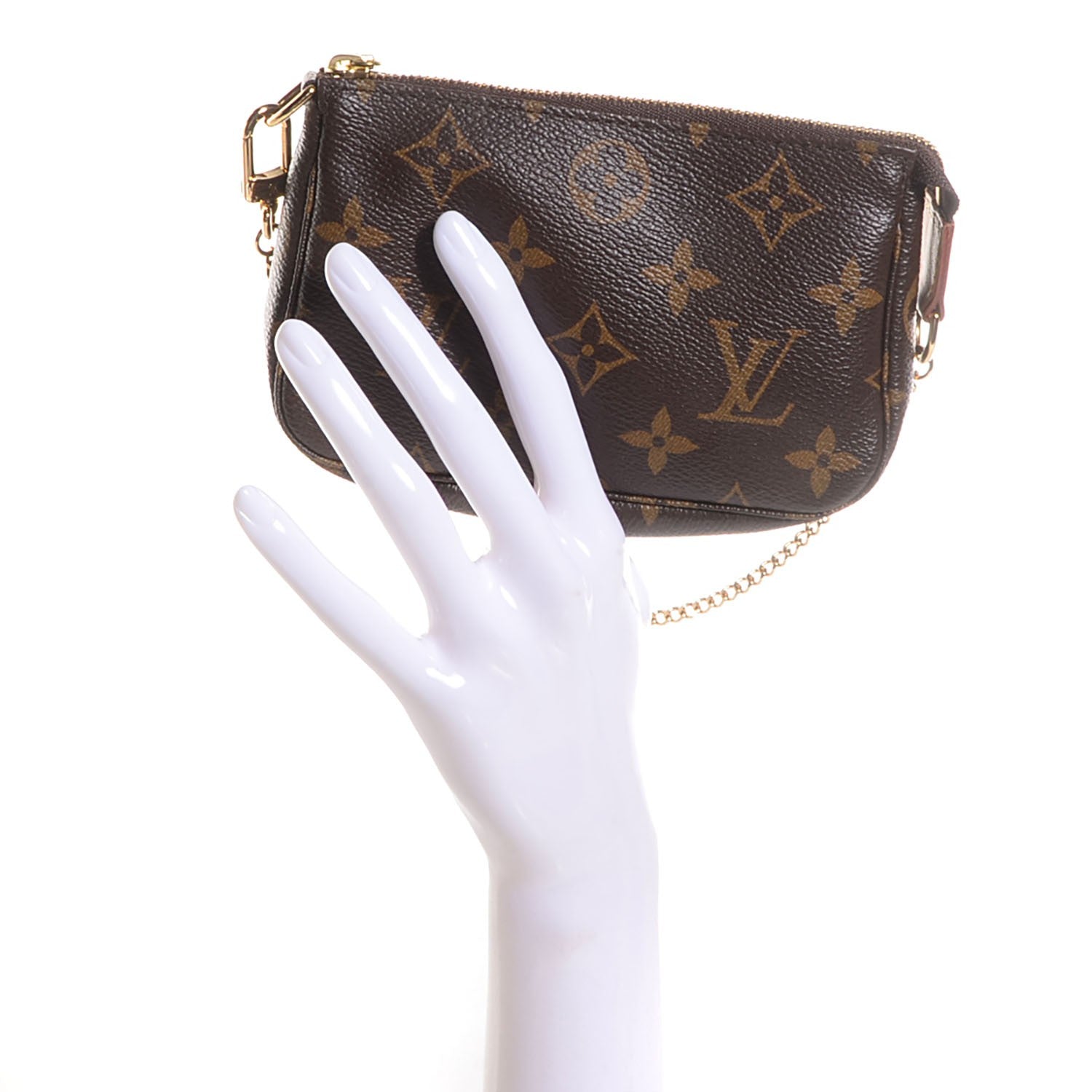 Louis Vuitton Monogram Mini Pochette Accessories 2 of 8
