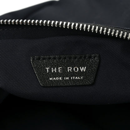 The Row Nylon Slouchy Banana Two Bag Black 6 of 9