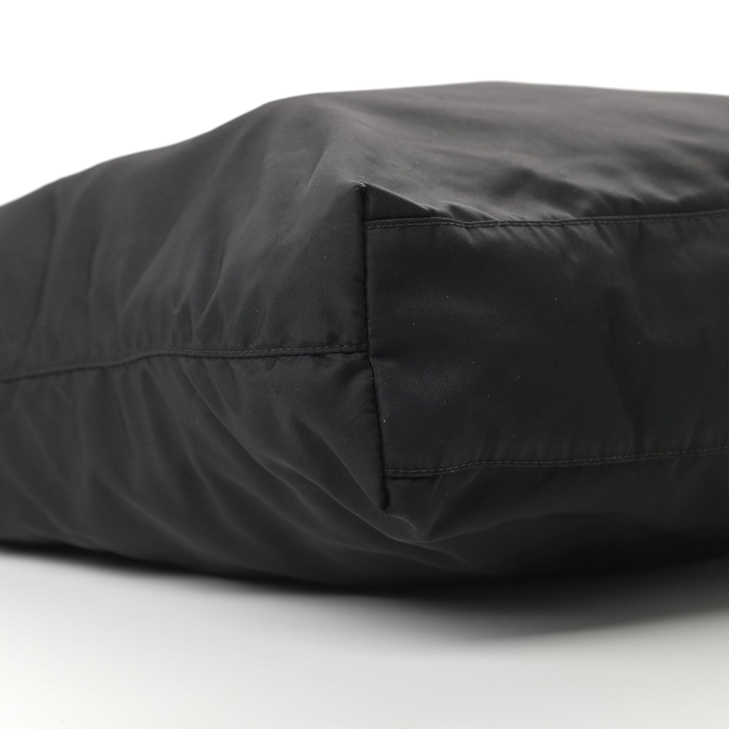 Tessuto Nylon Saffiano Tote Black