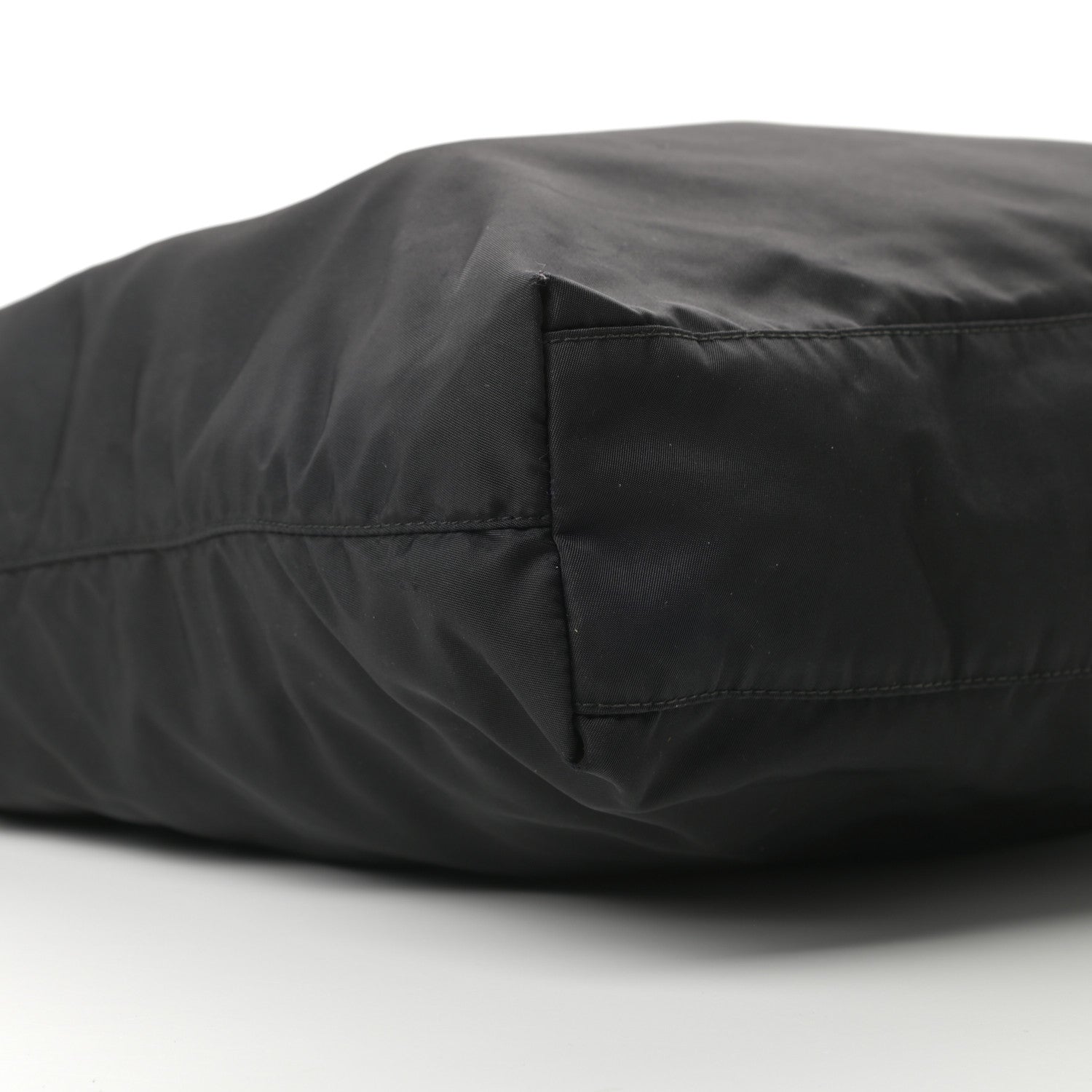 Prada Tessuto Nylon Saffiano Tote Black 10 of 18