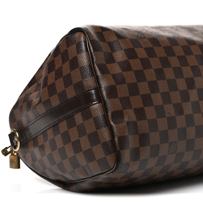 Louis Vuitton Damier Ebene Speedy Bandouliere 35 10 of 14