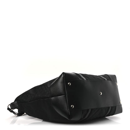 Gucci Nylon Monogram XL Duffle Bag Black 4 of 10