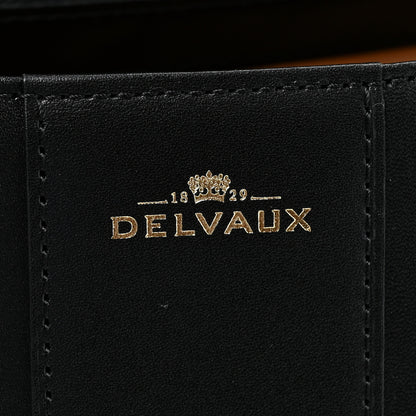 Delvaux Box Calfskin MM Brillant Satchel Black 6 of 18