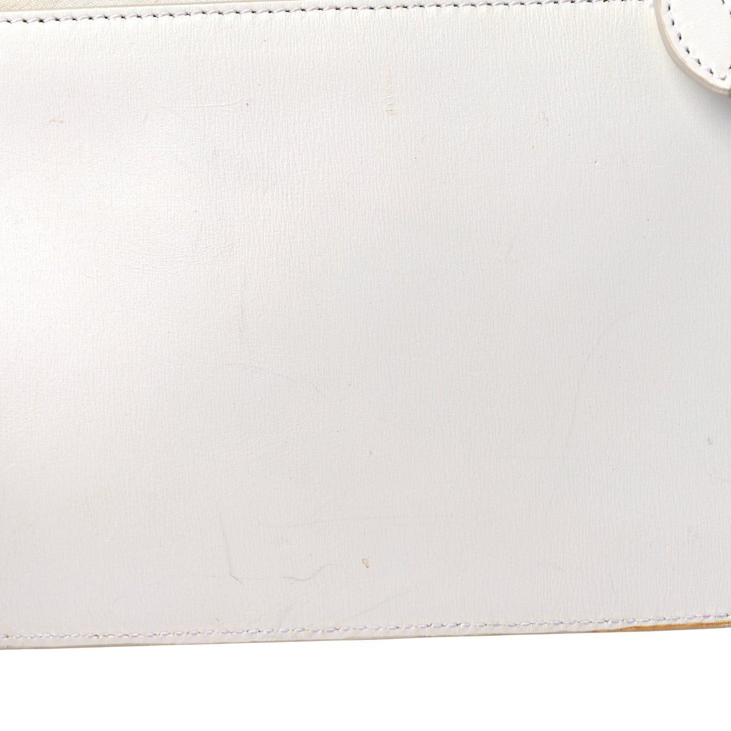 Calfskin Grommet Rose-Marie 28 Bag White