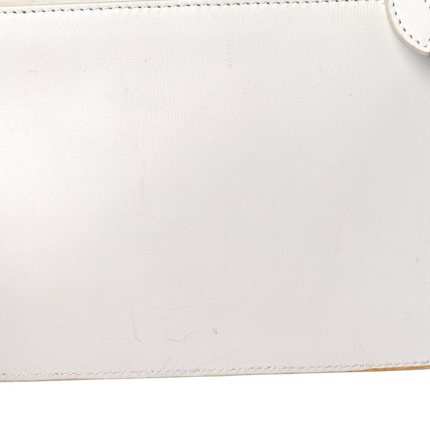 Alaia Calfskin Grommet Rose-Marie 28 Bag White 24 of 24