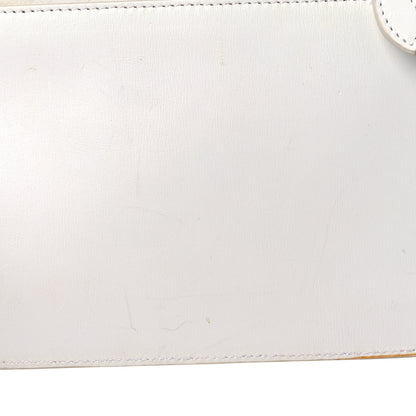 Alaia Calfskin Grommet Rose-Marie 28 Bag White 24 of 24