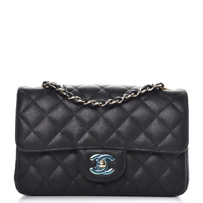 Chanel Caviar Quilted Mini Rectangular Flap Black 1 of 8
