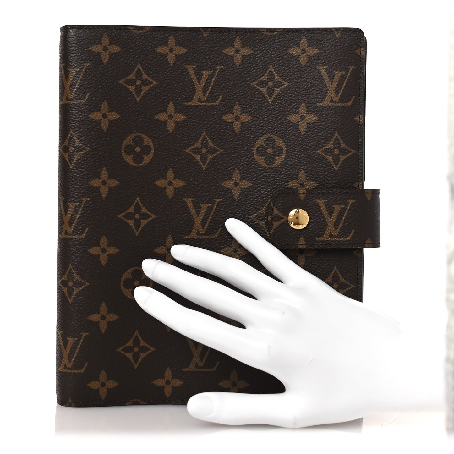 Monogram Large Ring Agenda Cover