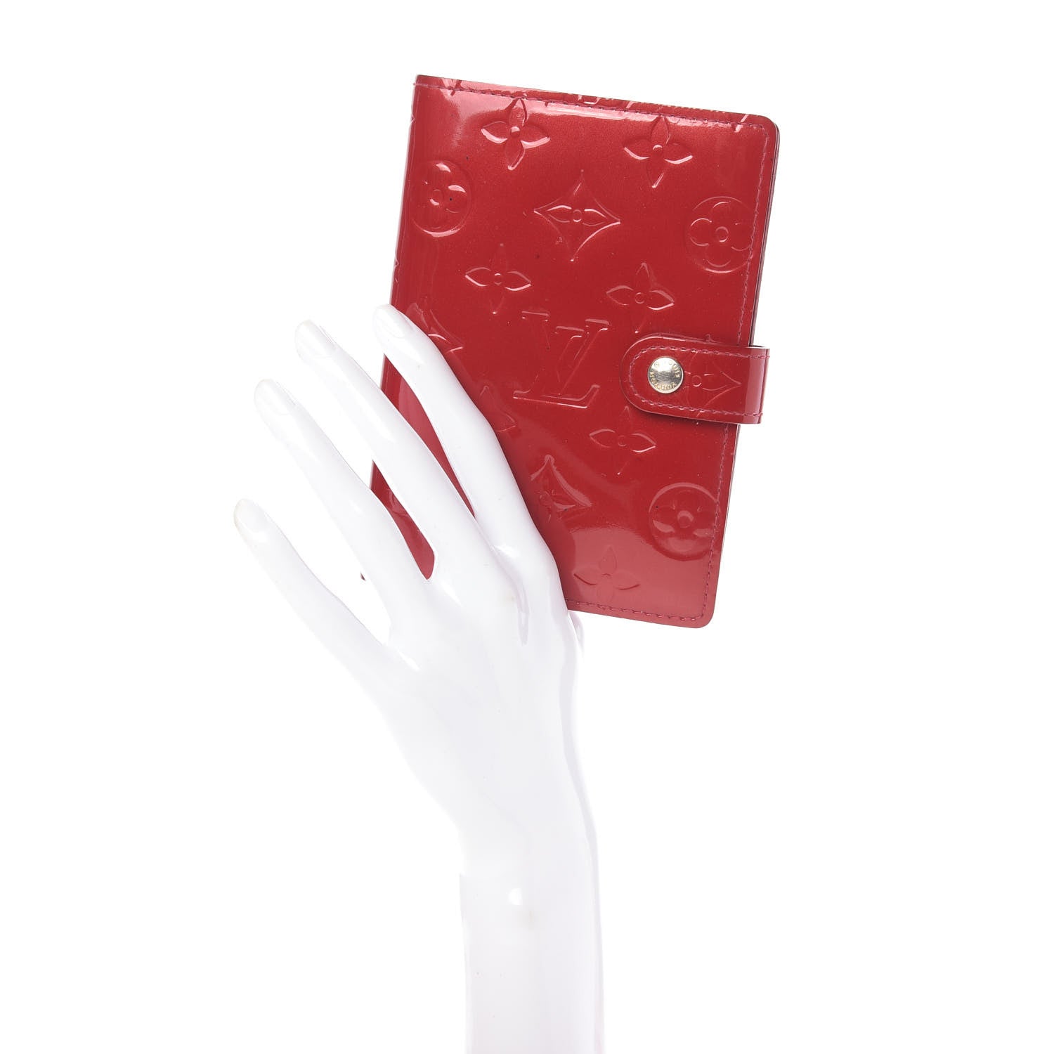 Louis Vuitton Vernis Small Ring Agenda Cover Pomme D'Amour 2 of 10