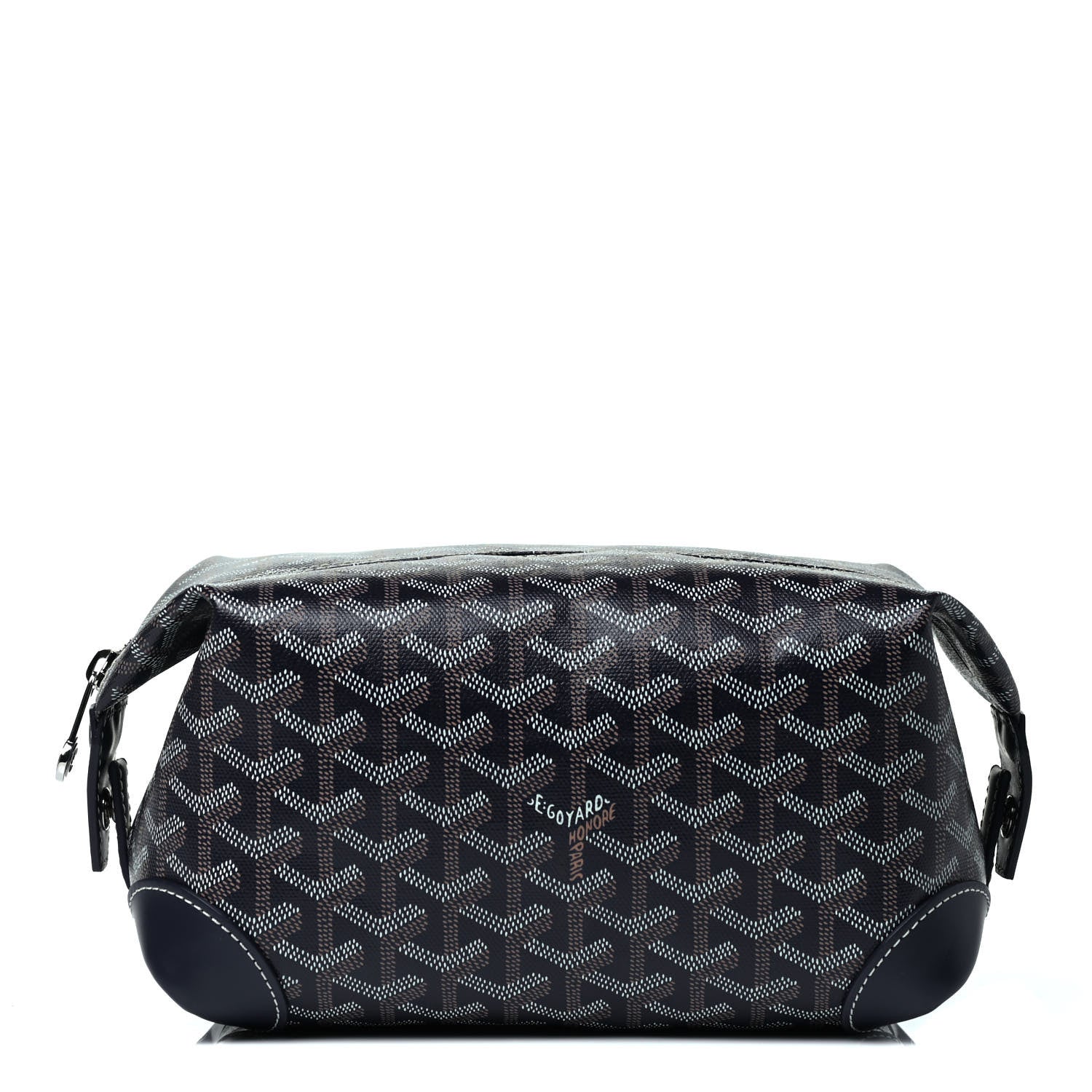Goyard Goyardine Boeing 25 Trousse de Toilette Navy 1 of 4