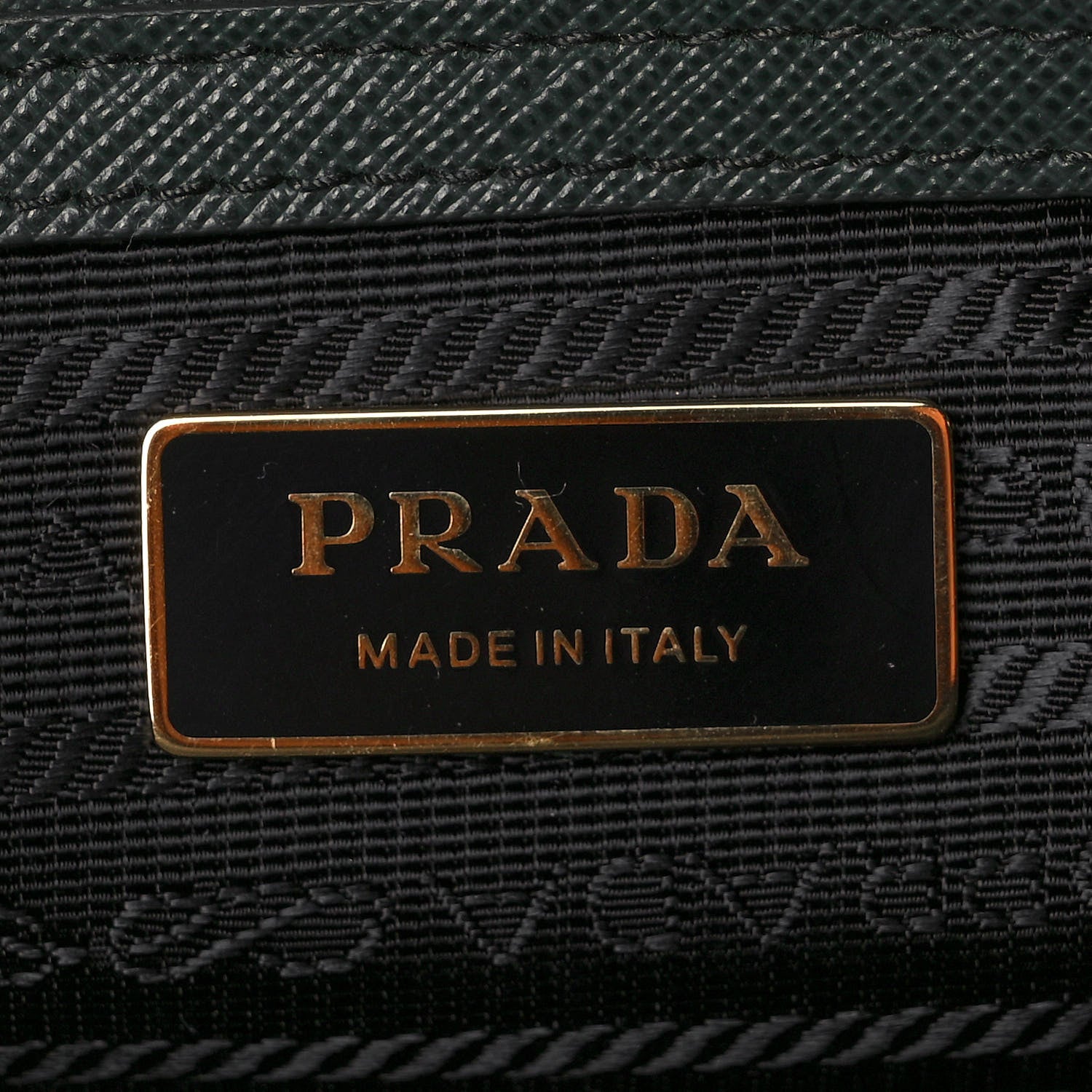 Prada Saffiano Small Galleria Double Zip Tote Smeraldo 6 of 9
