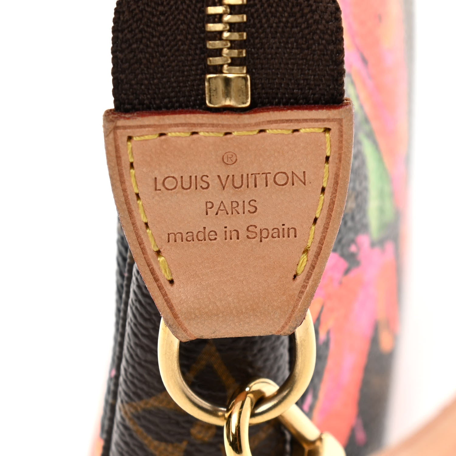 Louis Vuitton Monogram Roses Pochette Accessories 6 of 10