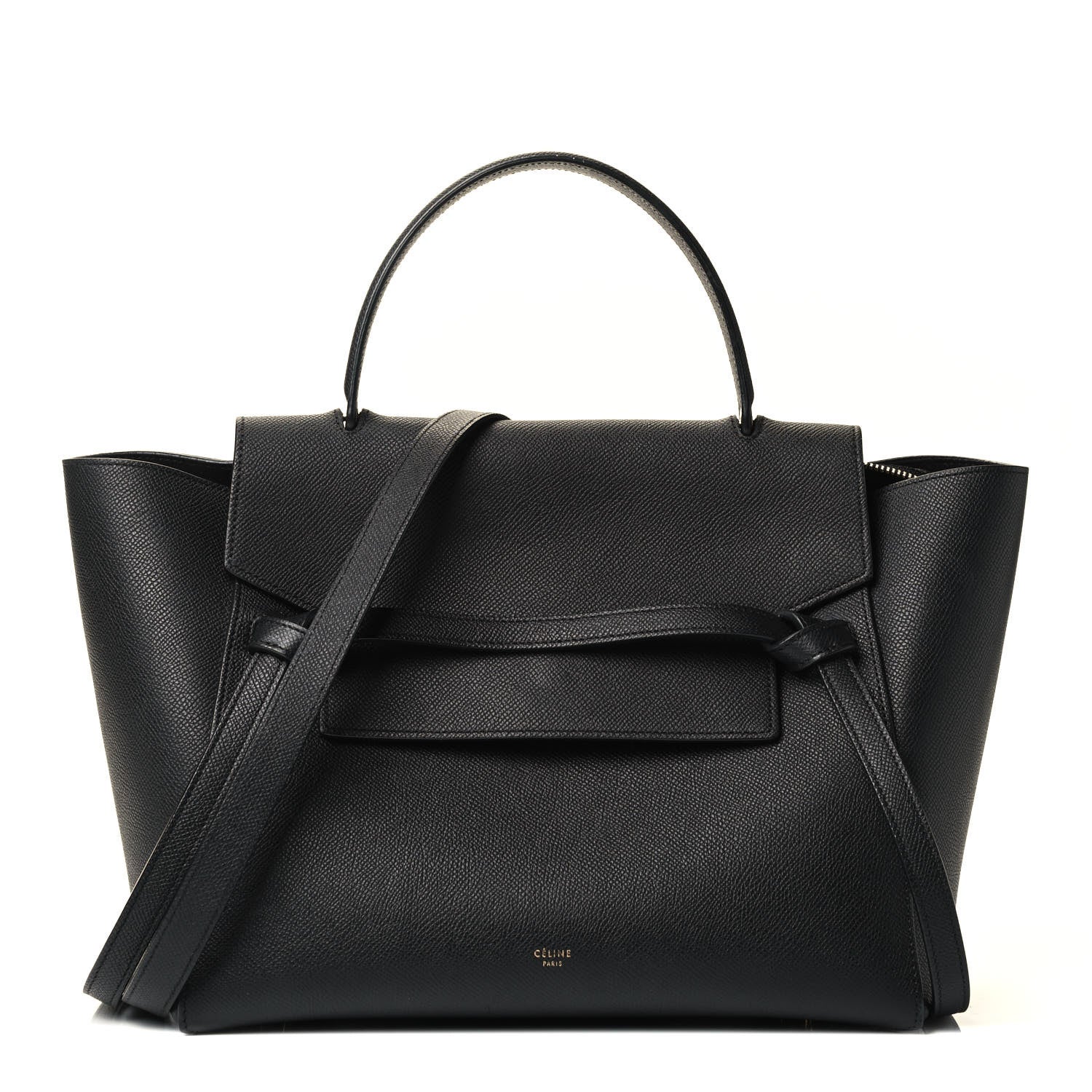 Celine Grained Calfskin Mini Belt Bag Black 1 of 7