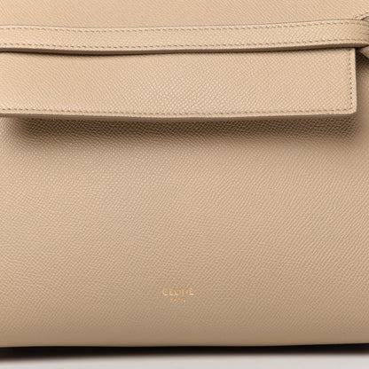 Celine Grained Calfskin Mini Belt Bag Light Taupe 8 of 9