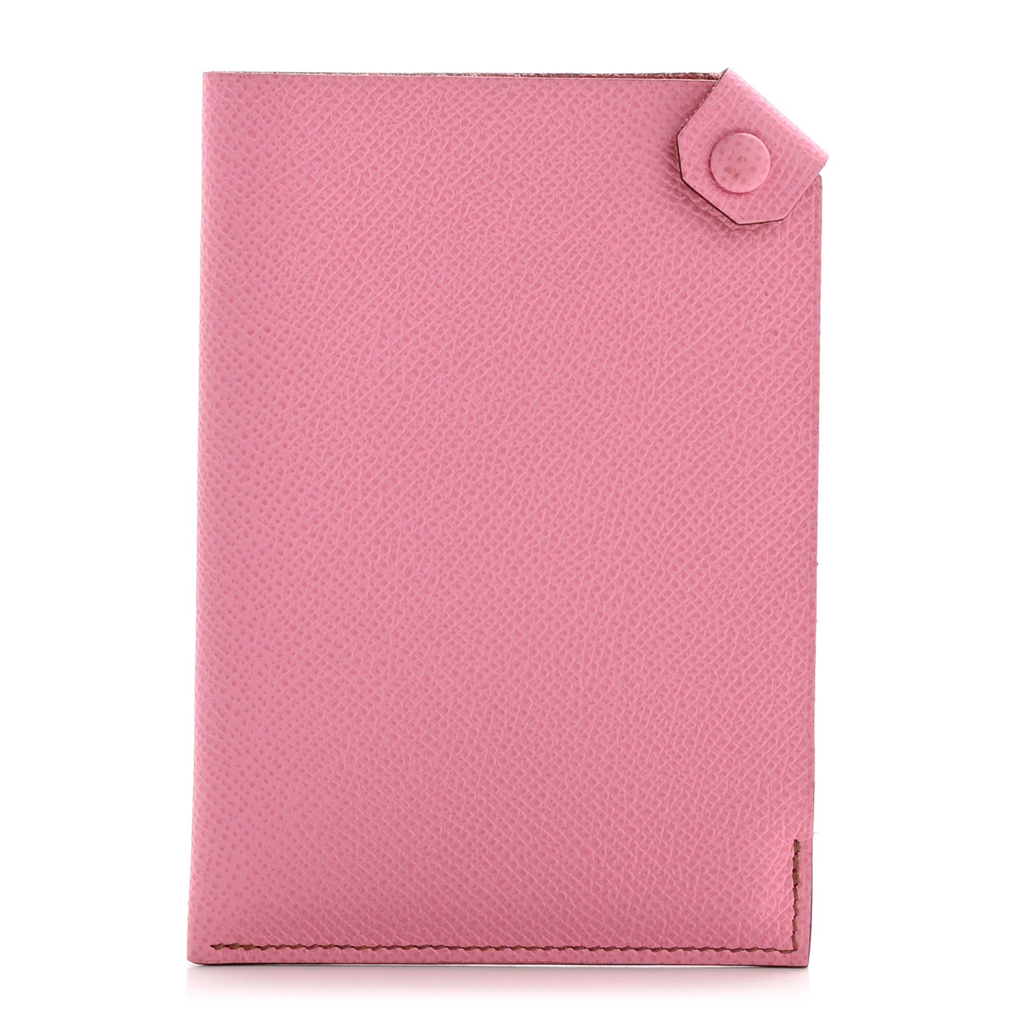 Hermes Epsom Tarmac PM Passport Holder 5P Pink 1 of 8