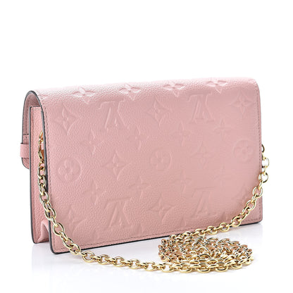 Louis Vuitton Empreinte Vavin Chain Wallet Rose Poudre 3 of 11