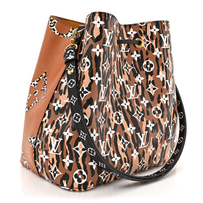 Louis Vuitton Monogram Giant Jungle NeoNoe Caramel 3 of 9