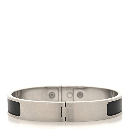 Hermes Enamel Mini Clic Kelly Bracelet GM Matte Black 3 of 5
