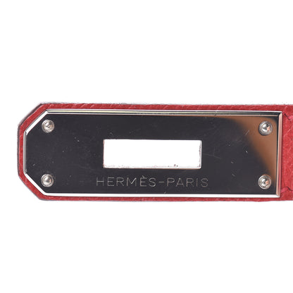 Hermes Epsom Kelly Sellier 32 Rouge Casaque 32 of 38