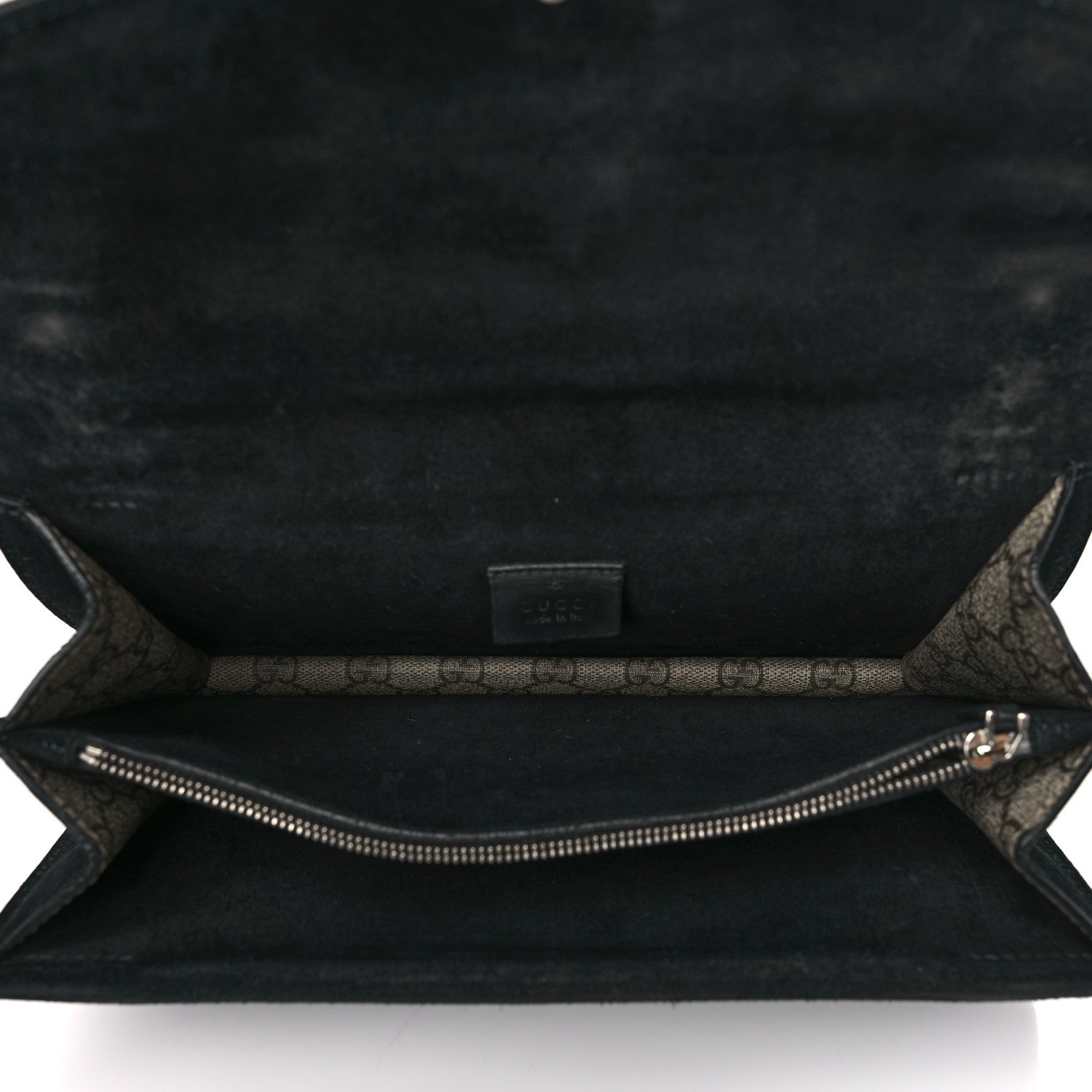 Gucci GG Supreme Monogram Crystal Small Dionysus Shoulder Bag Black 5 of 10
