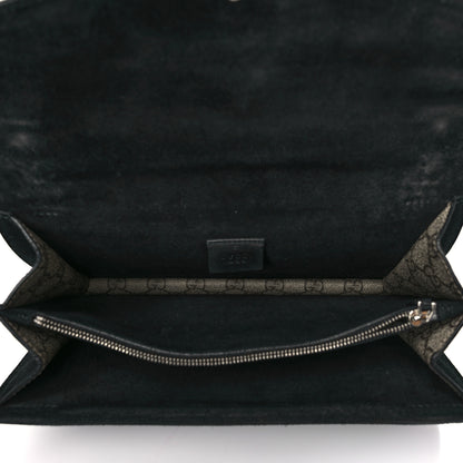 Gucci GG Supreme Monogram Crystal Small Dionysus Shoulder Bag Black 5 of 10