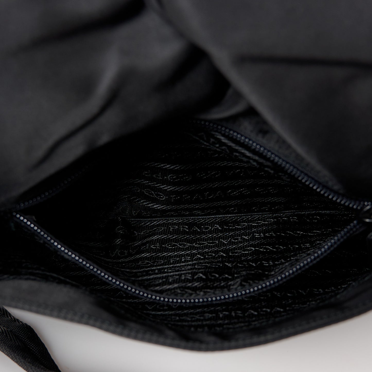 Tessuto Nylon Shoulder Bag Black