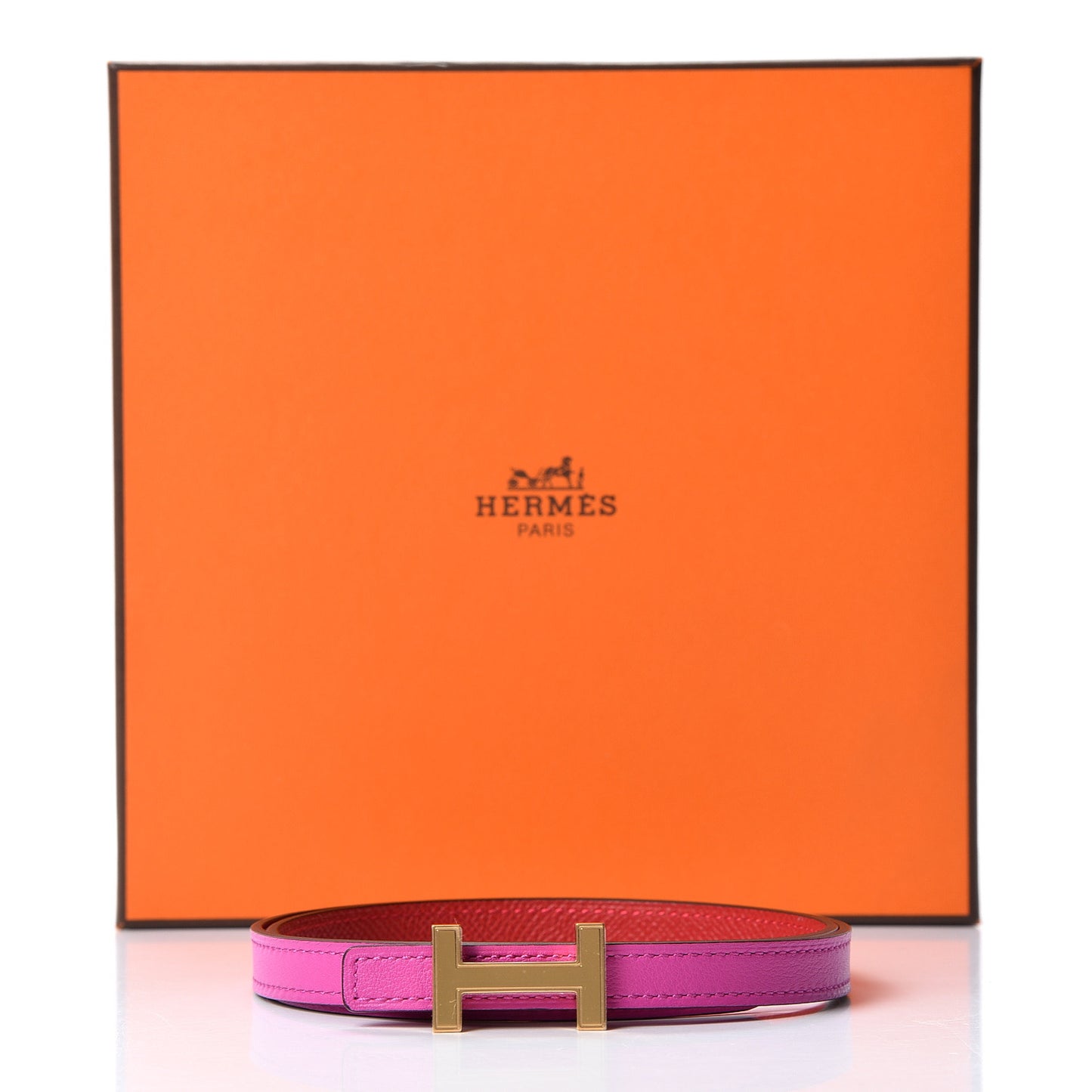 Epsom 13mm Focus Belt 70 Magnolia Rouge Casaque