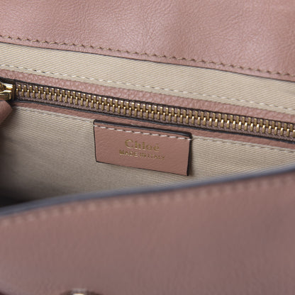 Chloe Suede Calfskin Small Faye Backpack Nougat 7 of 9