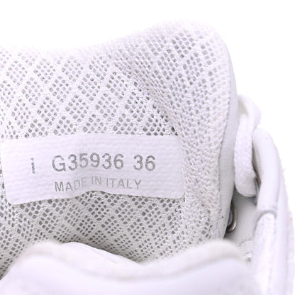 Chanel Sequin CC Sneakers 36 White 7 of 9