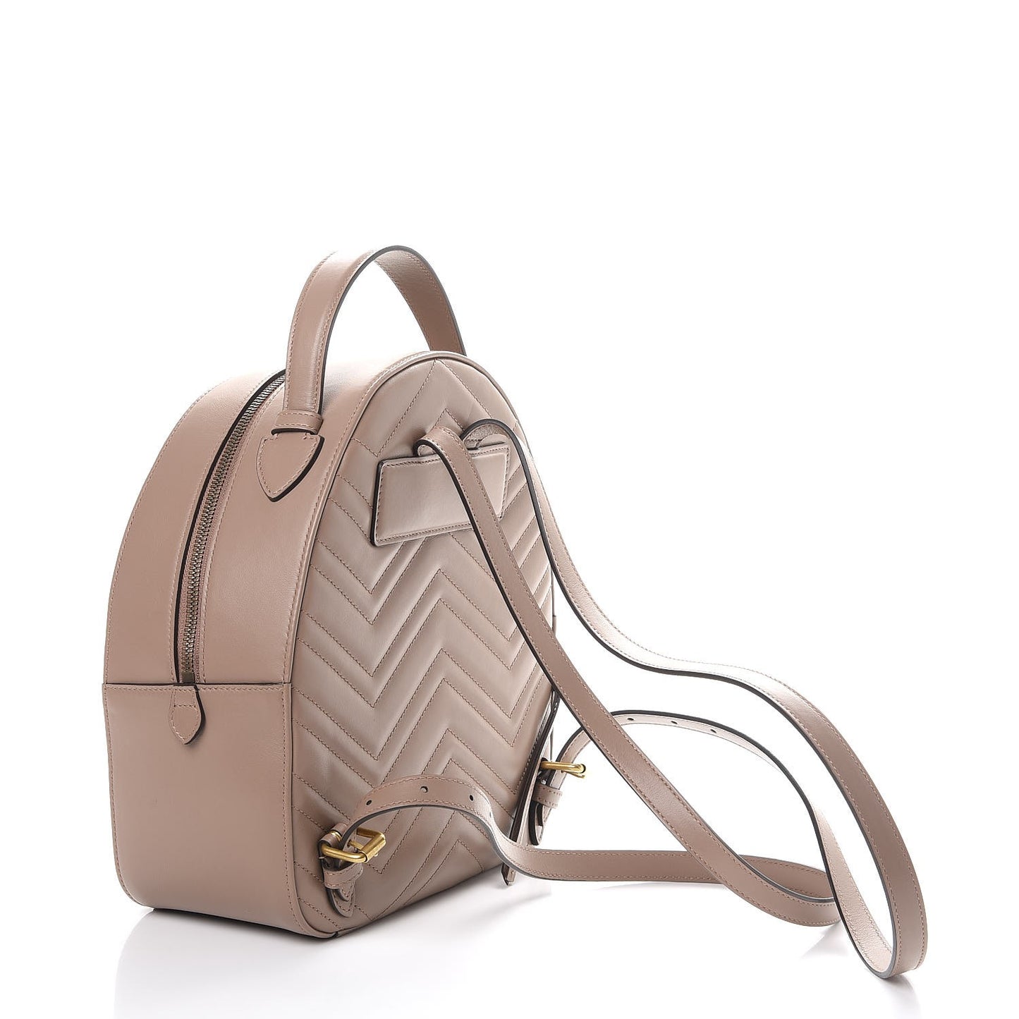 Calfskin Matelasse GG Marmont Backpack Porcelain Rose
