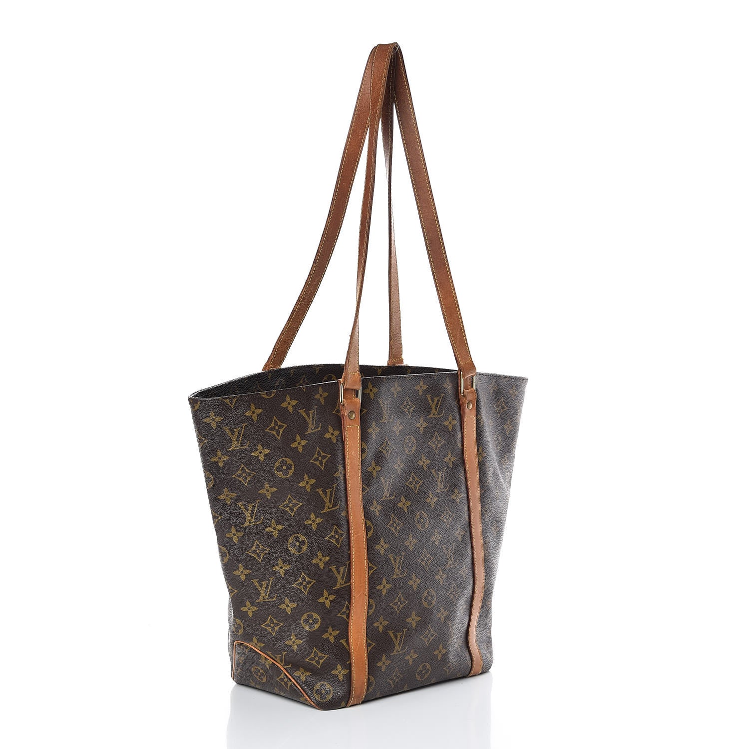 Louis Vuitton Monogram Sac Shopping Tote 3 of 19