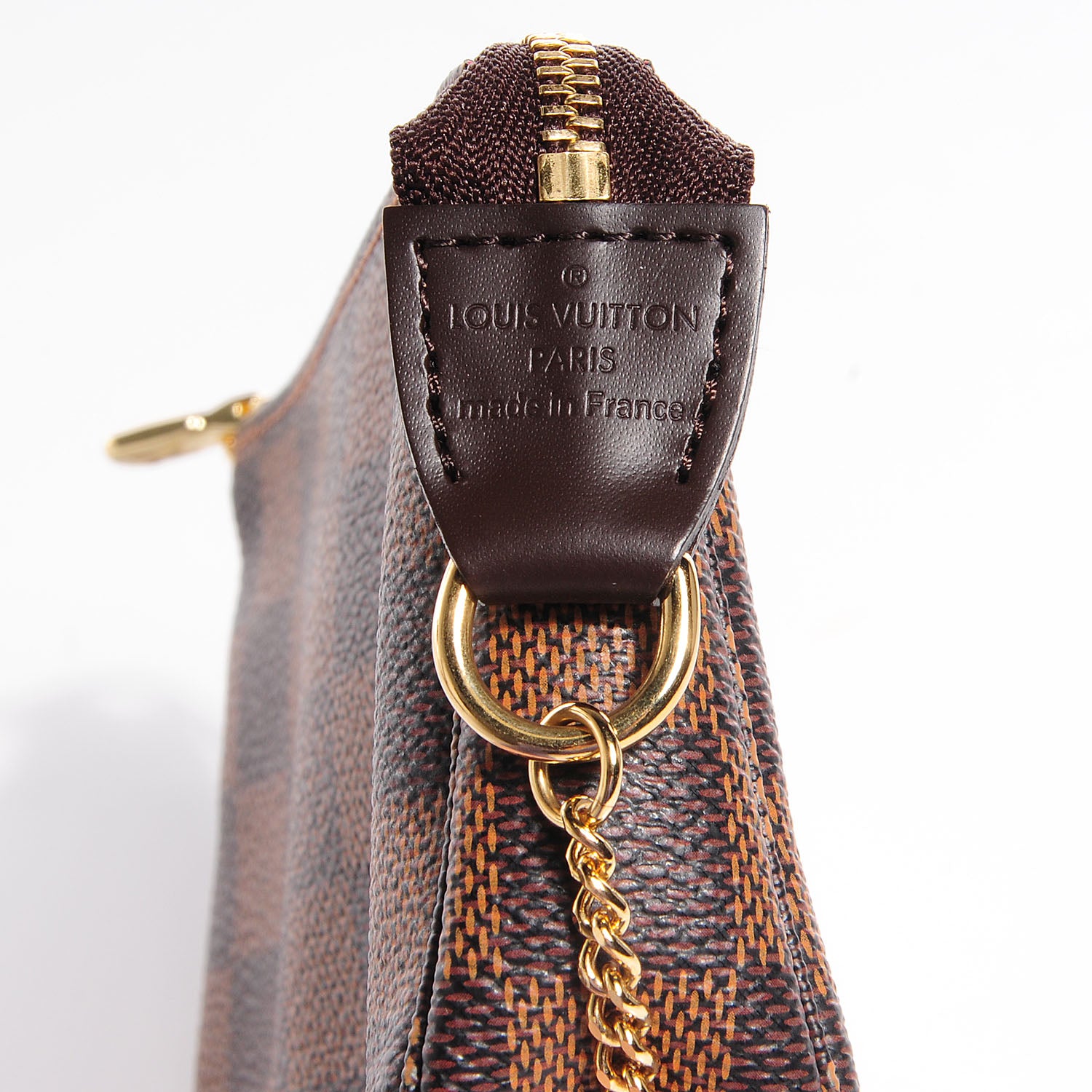 Louis Vuitton Damier Ebene Mini Pochette Accessories 5 of 7