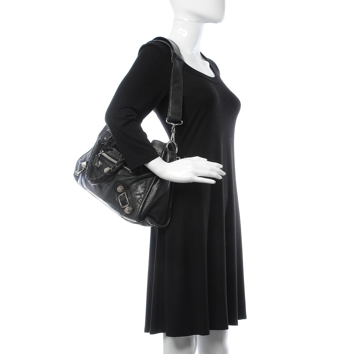 Agneau Giant 21 Silver Hardware City Black