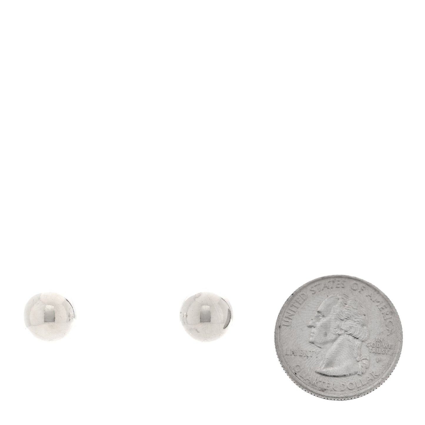 Sterling Silver 10mm HardWear Ball Earrings