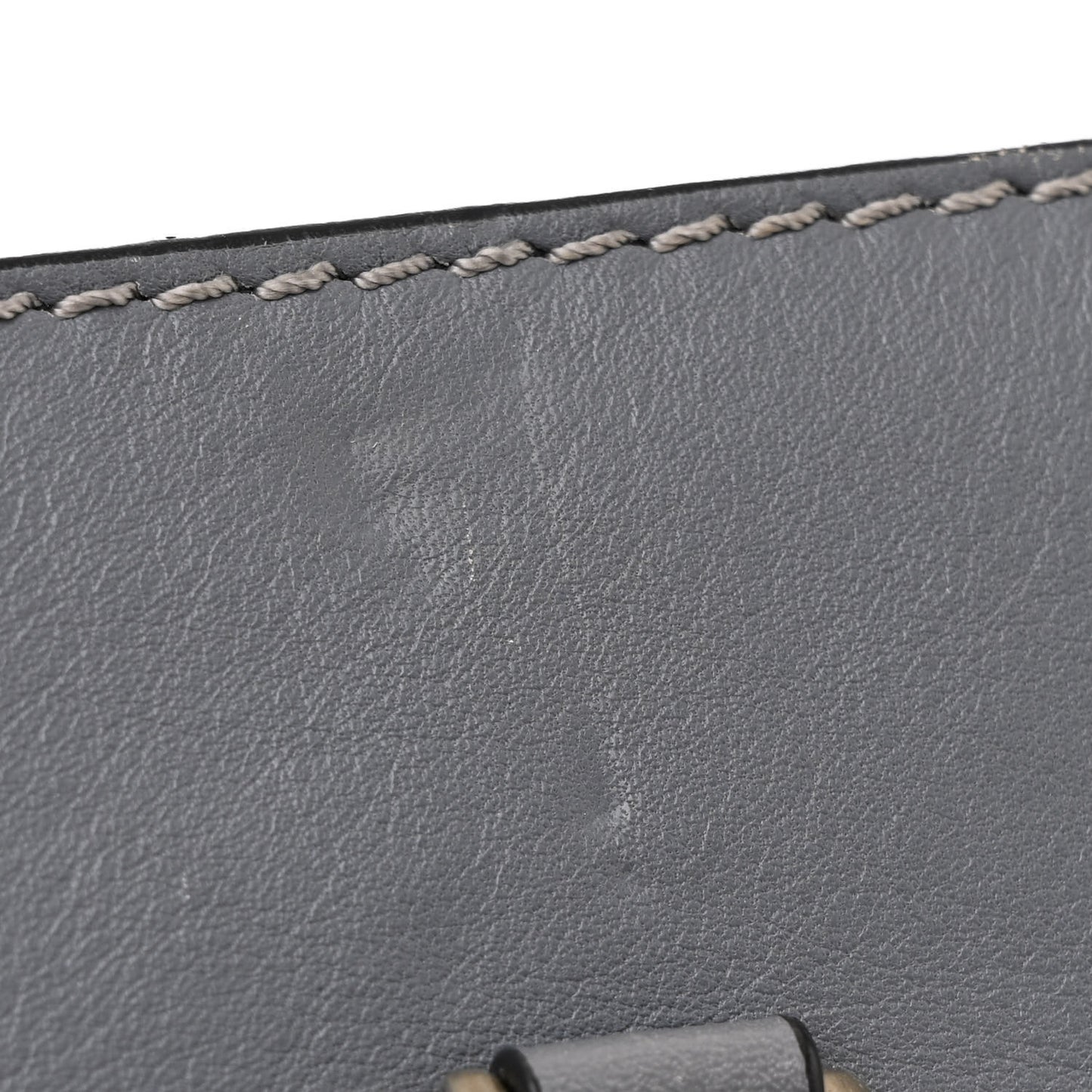 Vitello Rockstud Double Handle Tote London Stone