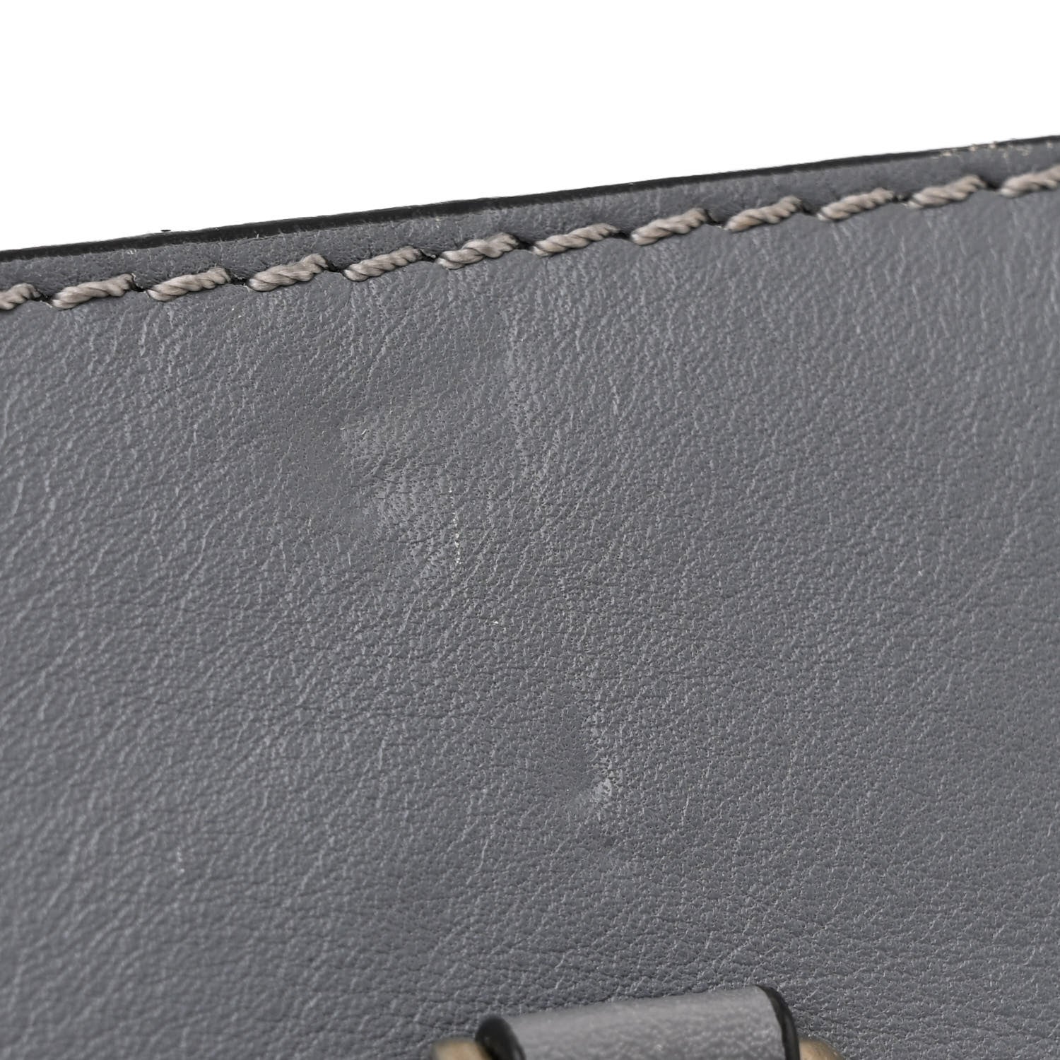 Valentino Garavani Vitello Rockstud Double Handle Tote London Stone 10 of 16