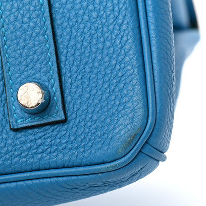 Hermes Togo Verso Birkin 35 Bleu Zanzibar Malachite 11 of 13
