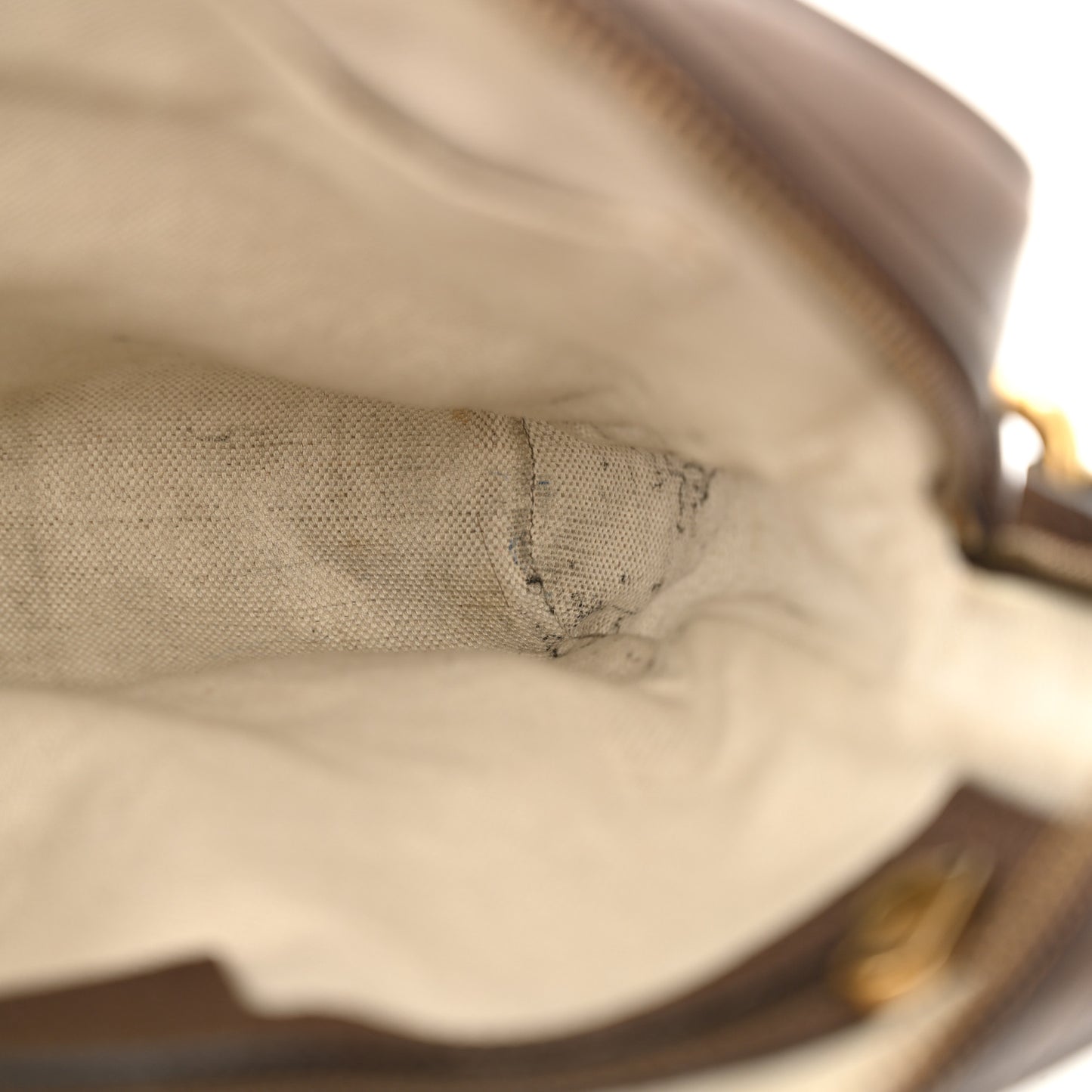 GG Supreme Monogram Web Small Ophidia Messenger Bag Brown