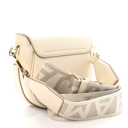 Marc Jacobs Calfskin Small The J Marc Saddle Cloud White 3 of 10